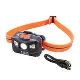 Rechargeable Headlamp with Silicone Strap, 400 Lumens, All-Day Runtime redirect to product page